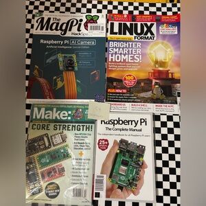 Lot of 4 technology magazines NEW